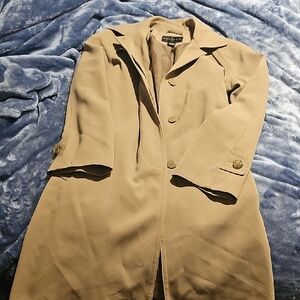Gallery Women's Tan Trench Coat